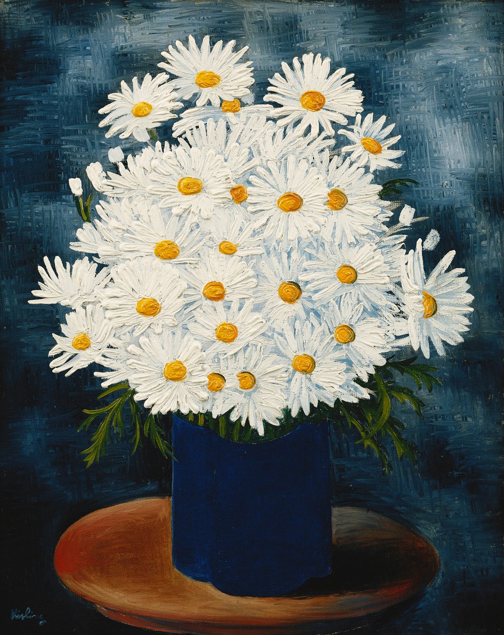 Blumenstrauß aus Gänseblümchen von Moise Kisling