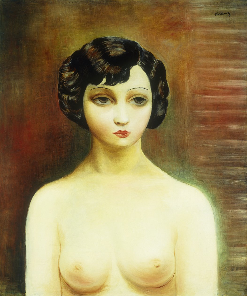 Büste einer jungen Frau von Moise Kisling