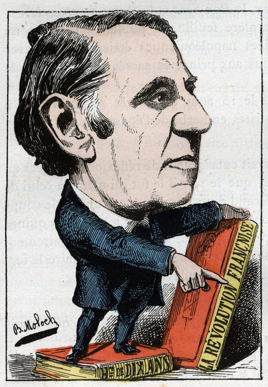 Porträt von Louis Blanc (1811 - 1882), französischer Politiker und Historiker von Moloch