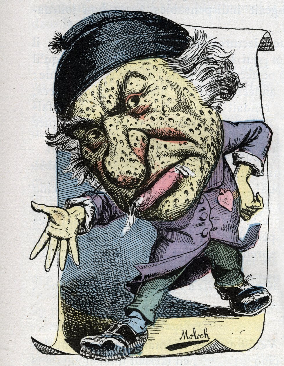 Porträt von Louis Veuillot (1813-1883), französischer Journalist und Schriftsteller von Moloch