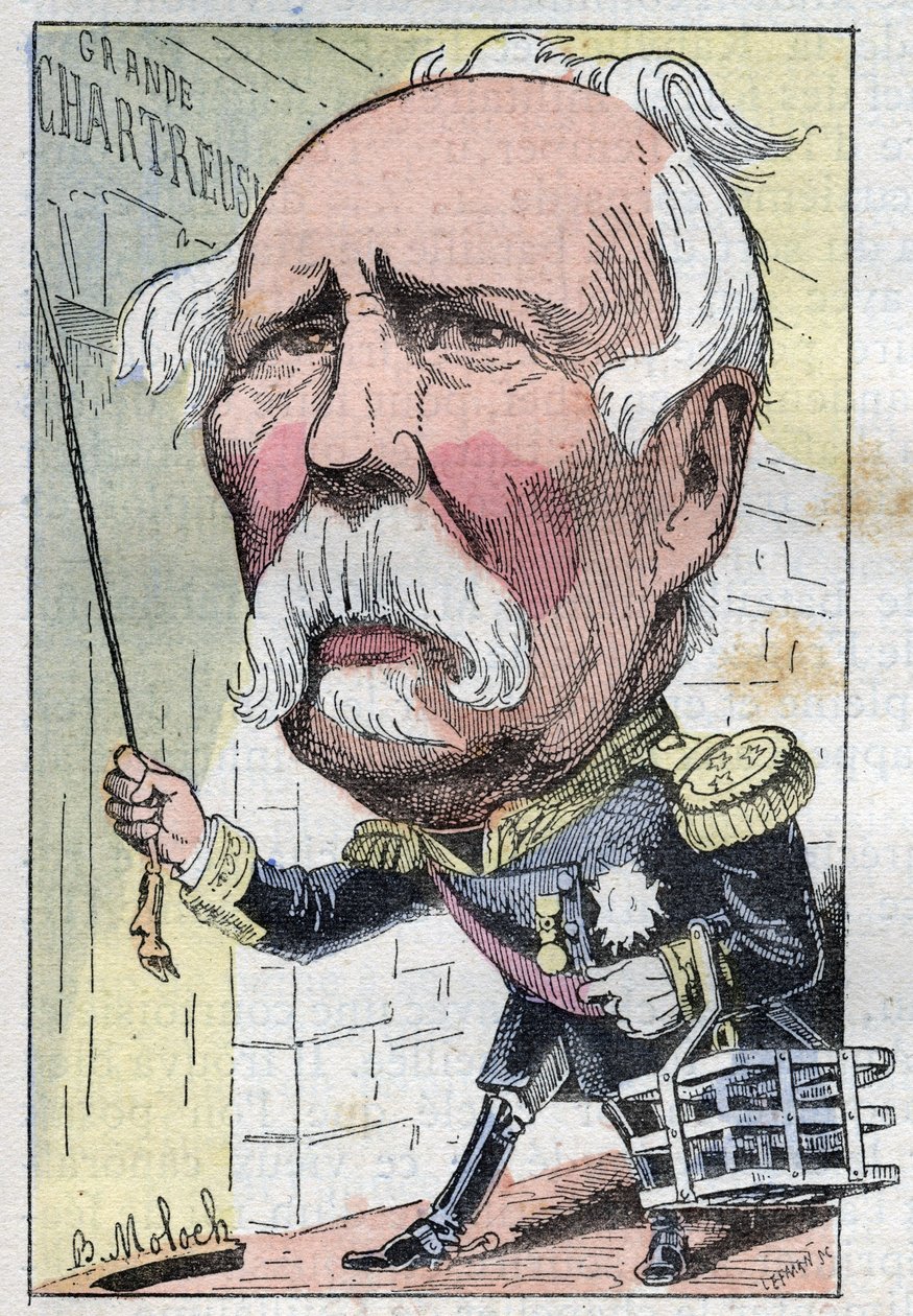 Porträt von Patrice de Mac Mahon, Marschall von Frankreich im Jahr 1859, Herzog von Magenta (1808-1893), Präsident der Republik von 1873 bis 1879 von Moloch