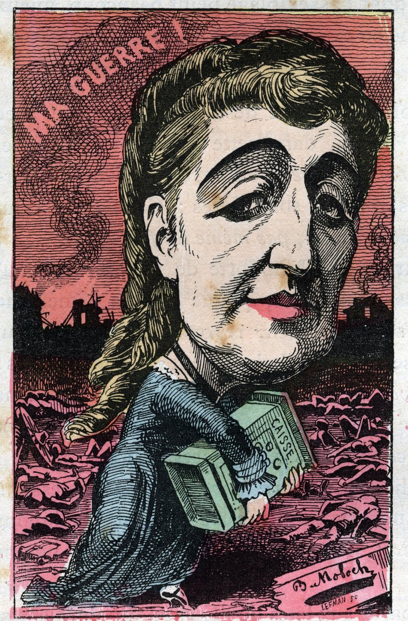 Porträt der Kaiserin Eugénie (Eugenia Maria de Montijo de Guzmán) von Moloch
