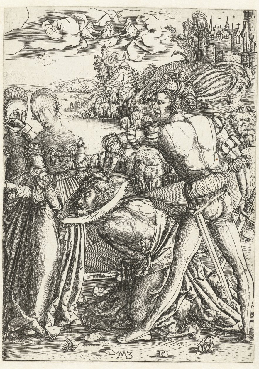 Enthauptung von Johannes dem Täufer von Monogrammist MZ