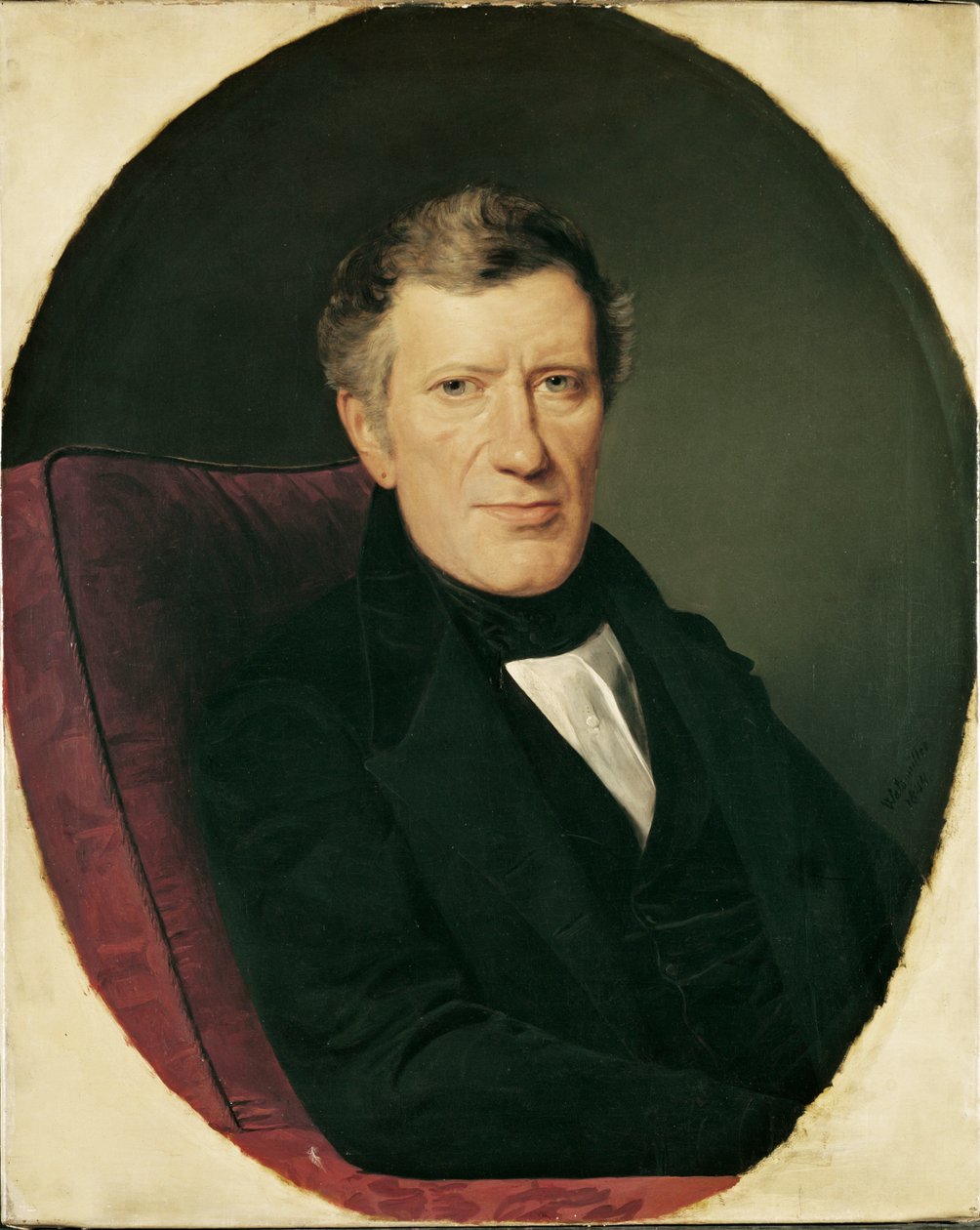 Franz Grillparzer, berühmtester österreichischer Dramatiker von Moritz Michael Daffinger