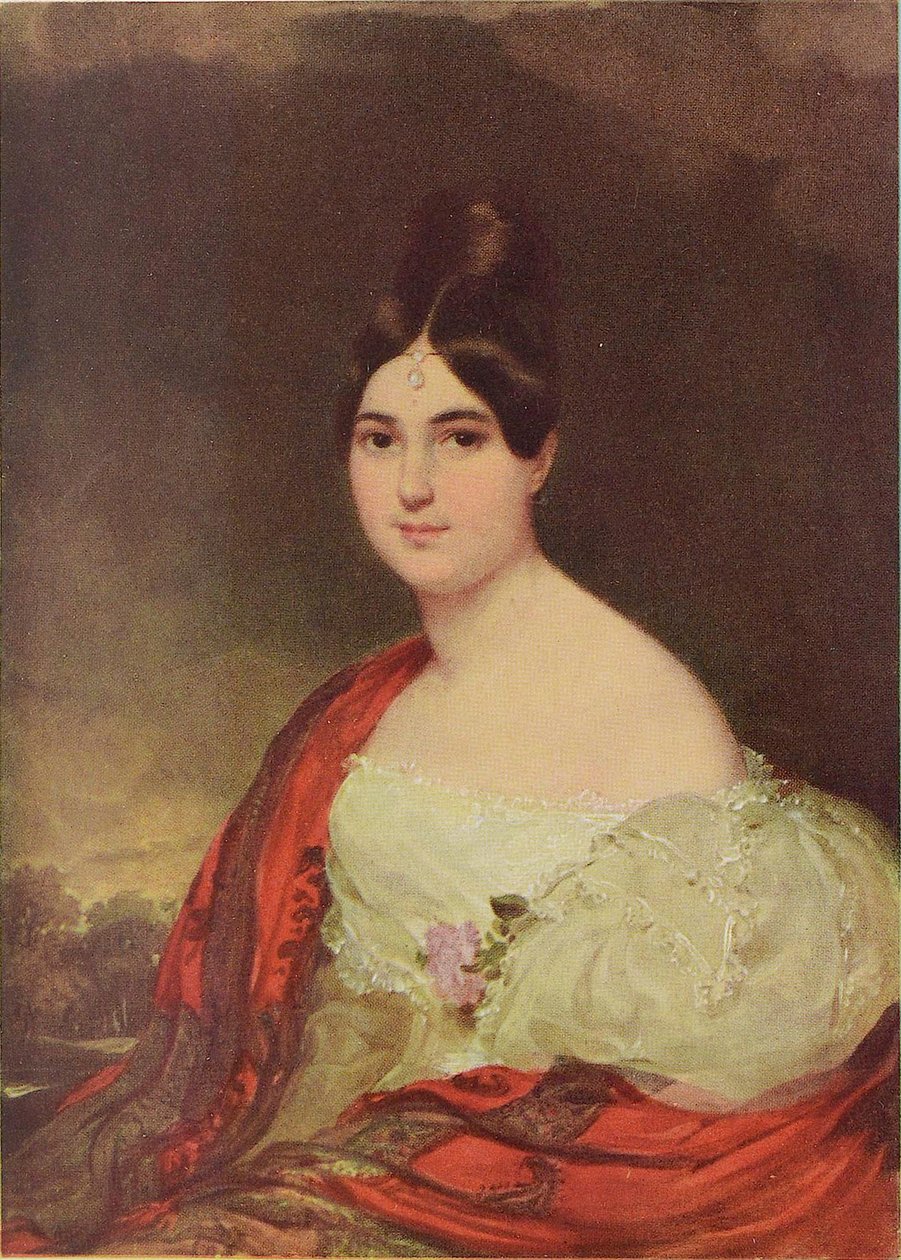 Die Frau des Künstlers von Moritz Michael Daffinger