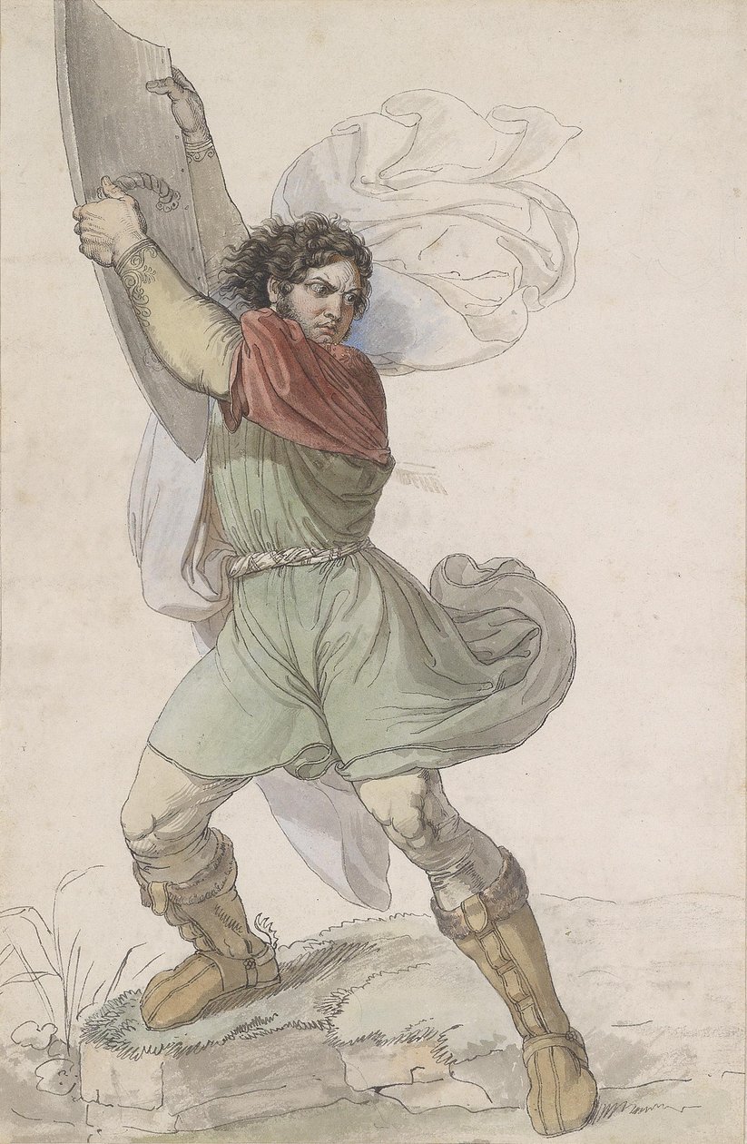 Moritz Michael Daffinger Wilhelm Tell von Moritz Michael Daffinger