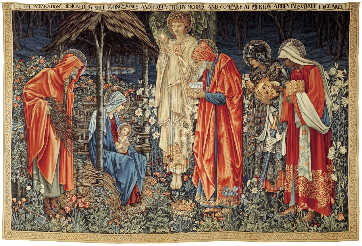 Die Anbetung der Könige von Morris and Company