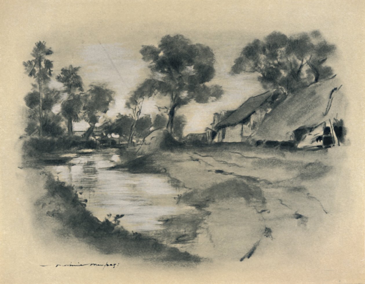 Auf dem Weg nach Mandalay, 1903 von Mortimer L Menpes