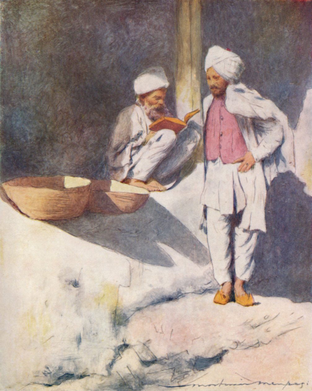 Ein Gelehrter aus Peschawar, 1905 von Mortimer Ludington Menpes