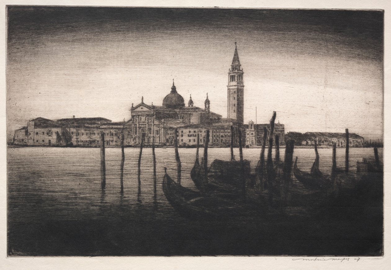 San Giorgio Maggiore, 1910 von Mortimer Menpes