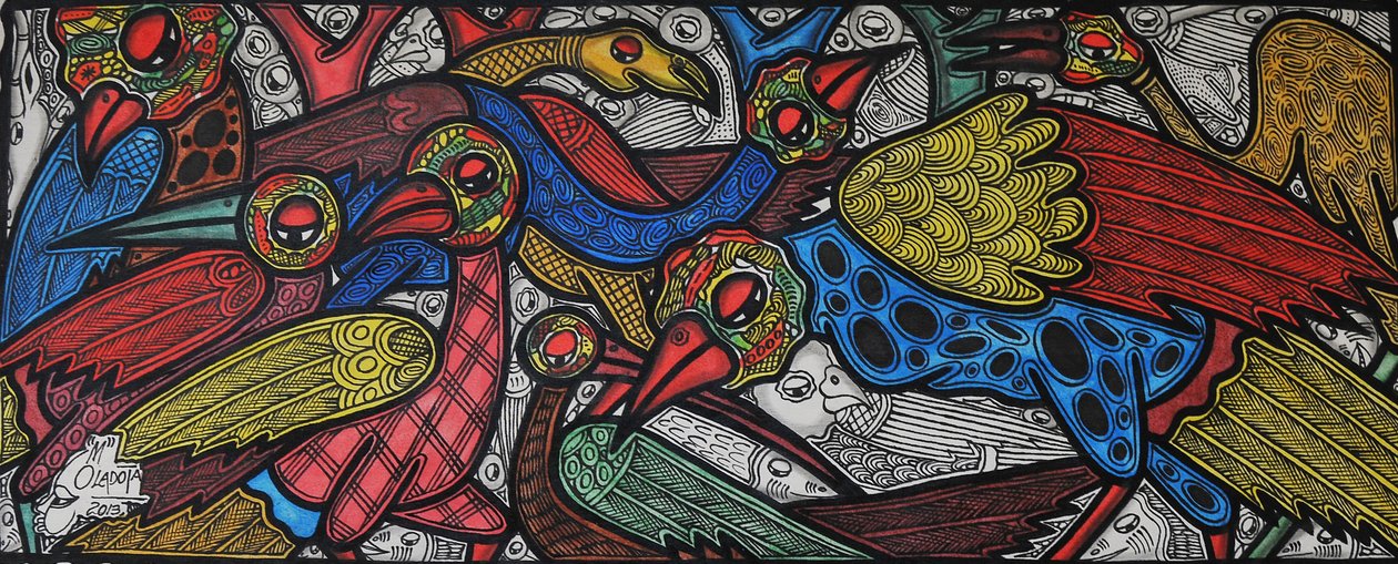 Vogeltreffen von Muktair Oladoja