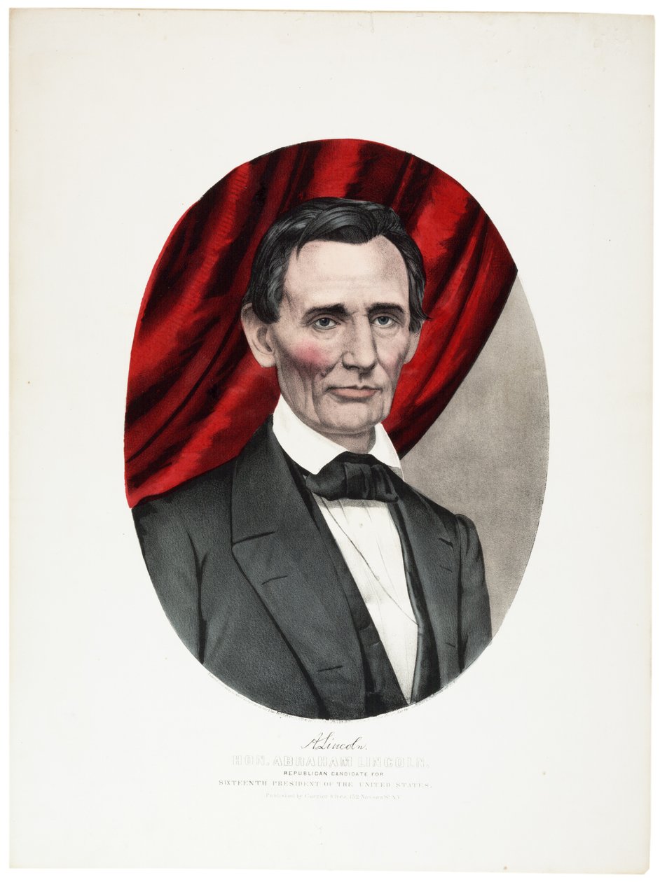 Abraham Lincoln, 1860 von N. and Ives, J.M. Currier