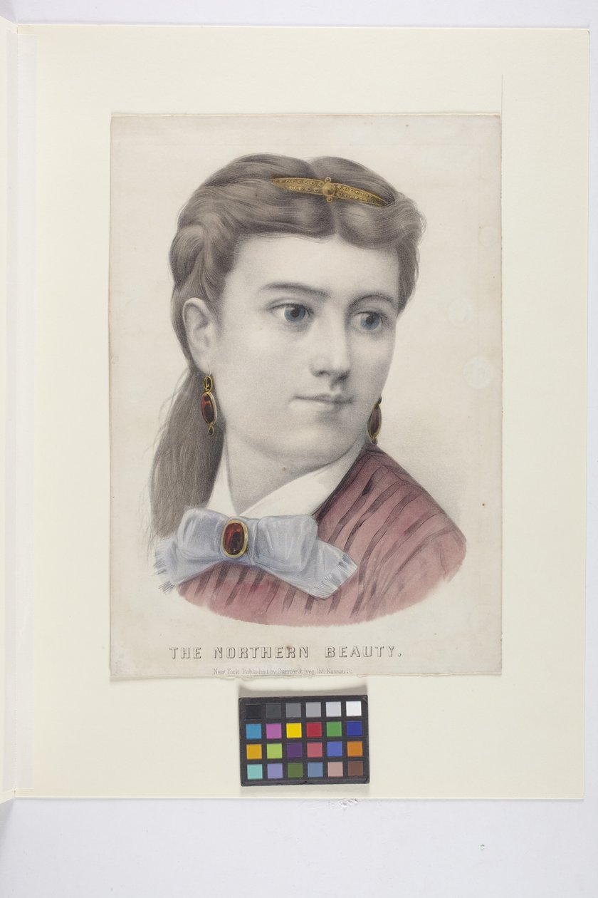 Die nördliche Schönheit von N. and Ives J.M. (1824 95) Currier