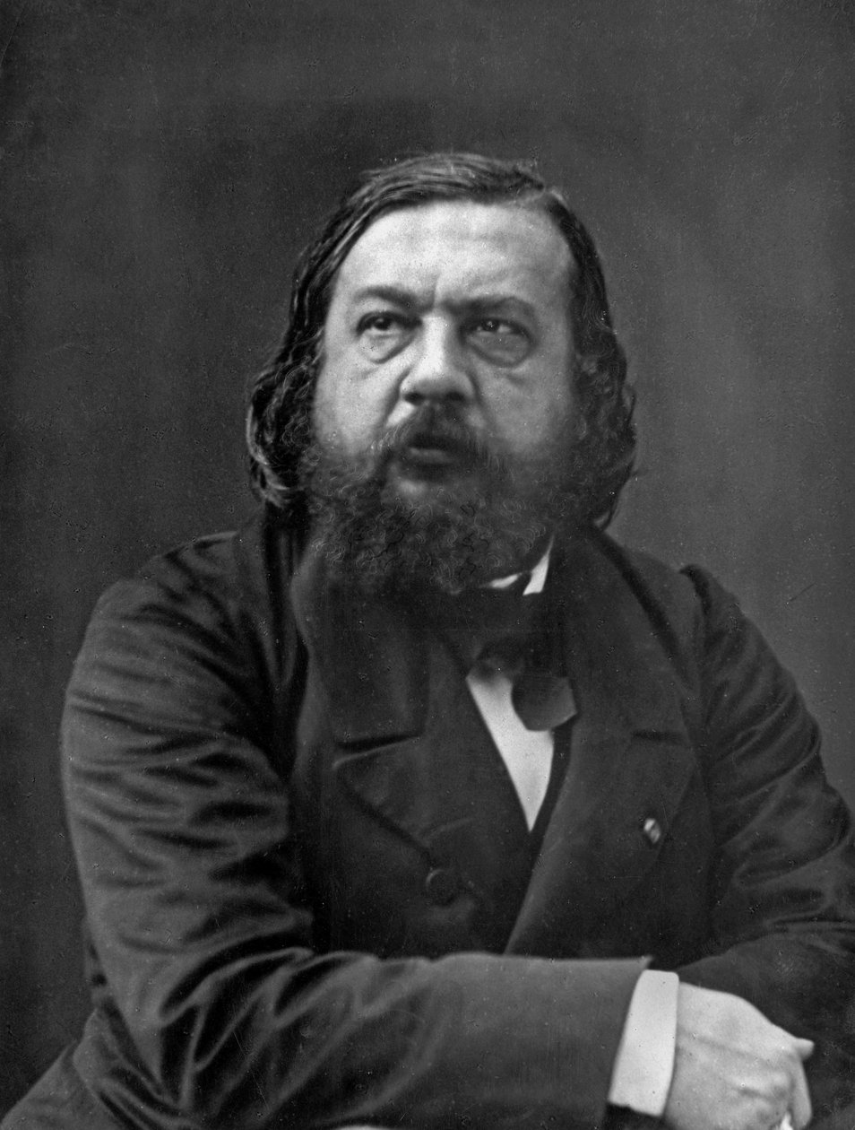 Theophile Gautier (1811-1872), Foto von Felix Nadar, 1856 von Nadar