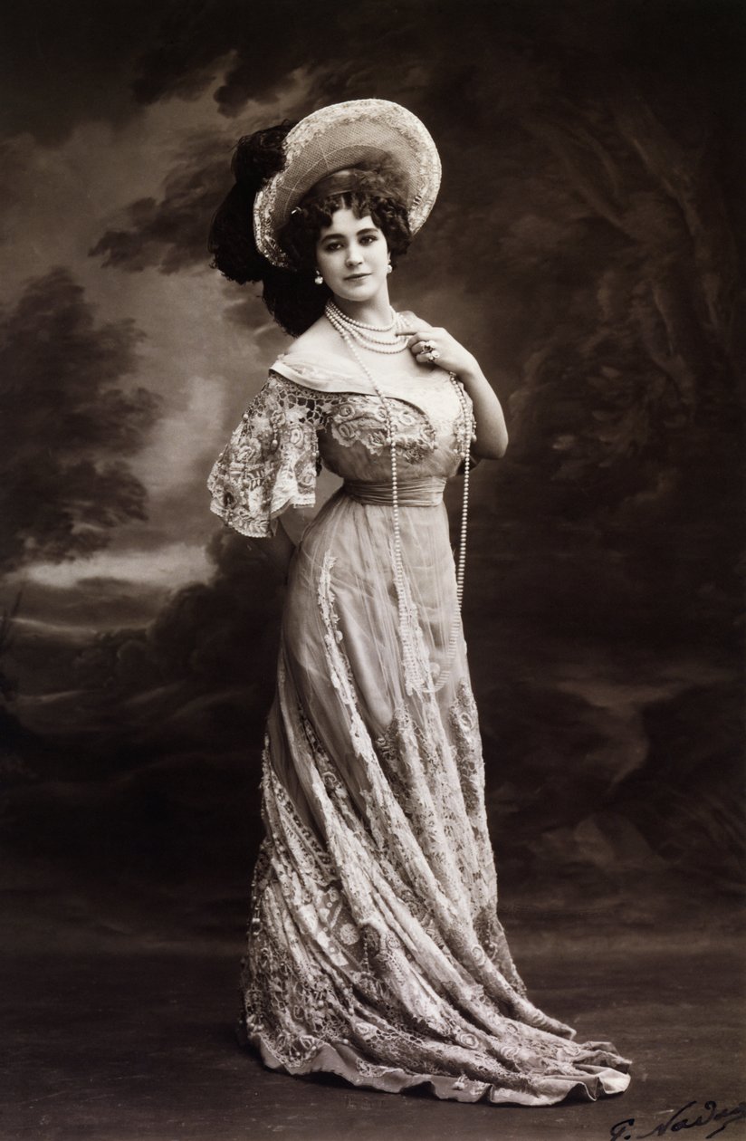 Lola Montez, Künstlername der Tänzerin Eliza Rosanna Gilbert (Fotografie) von Nadar