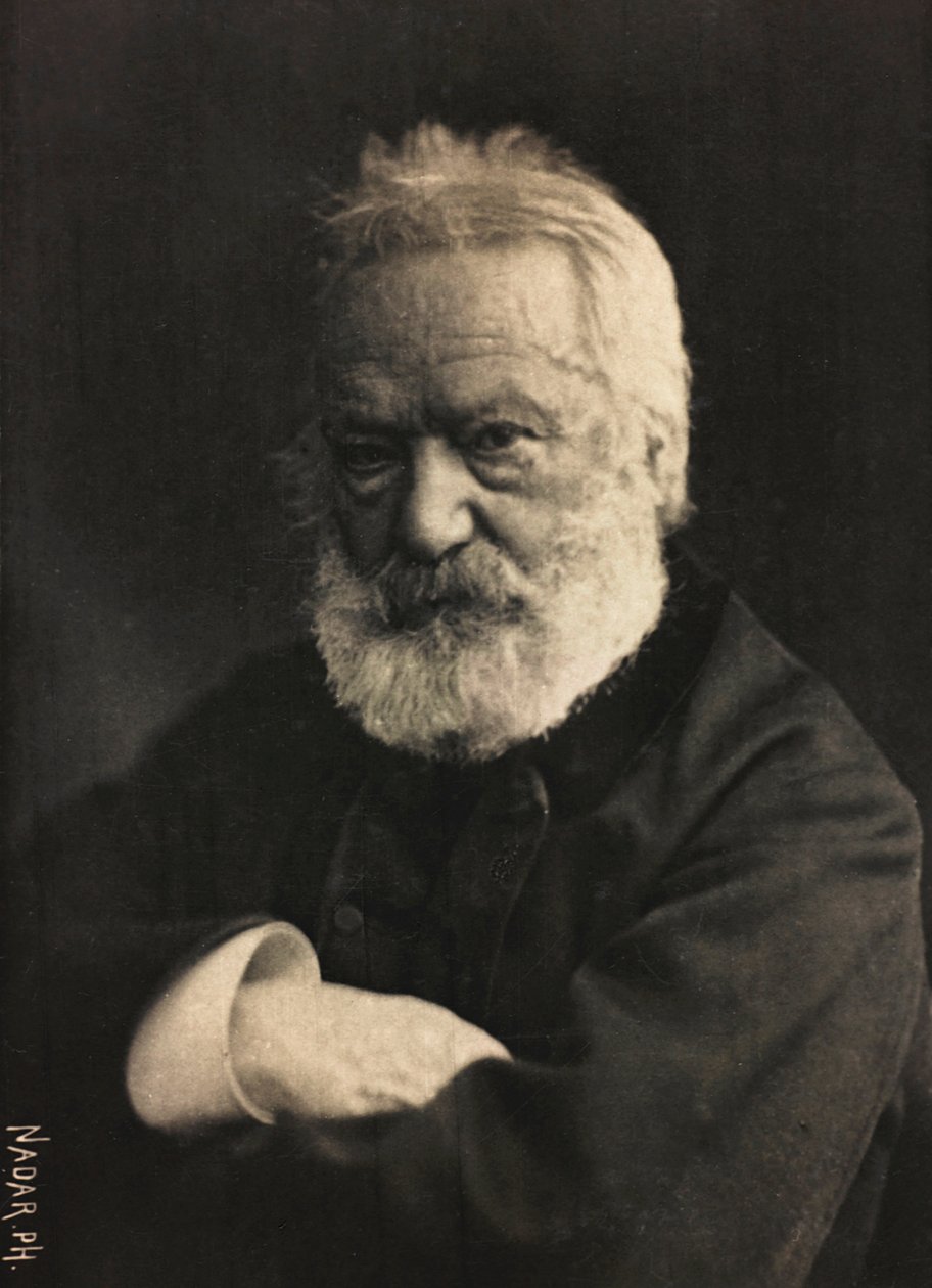 Porträt des französischen Schriftstellers Victor Hugo von Nadar