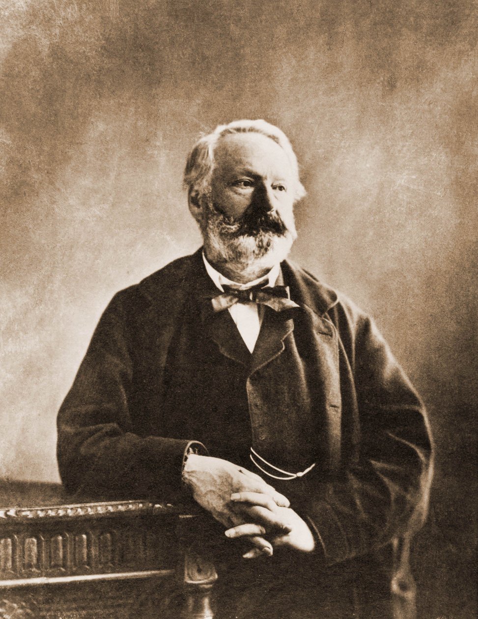 Porträt von Victor Hugo, Dichter und Schriftsteller 1802-1855 (Foto) von Nadar