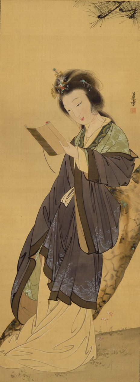 Chinesische Schönheit von Nagasawa Rosetsu