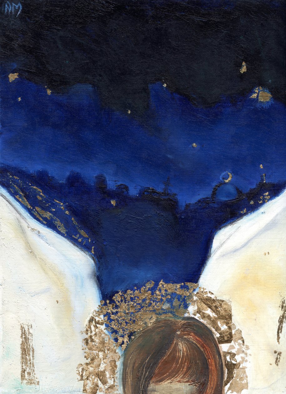 Nacht, in der der Engel seine Flügel bekam von Nancy Moniz Charalambous