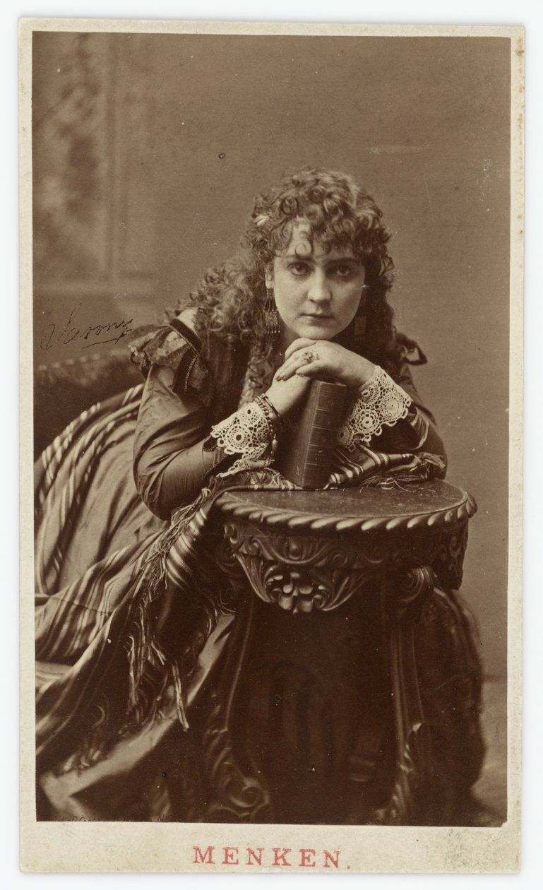 Adah Isaacs Menken von Napoleon Sarony