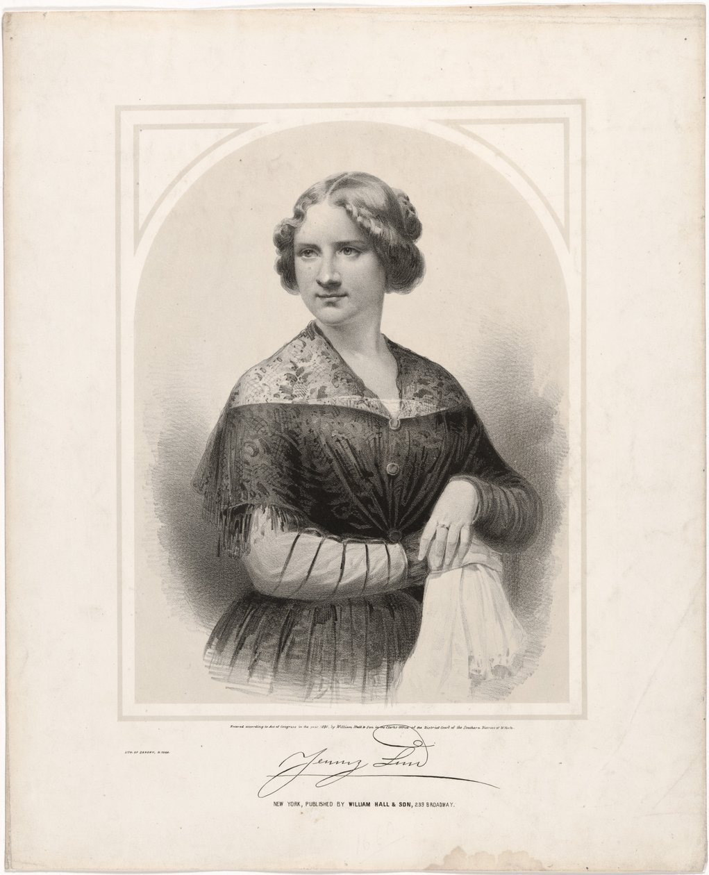 Jenny Lind von Napoleon Sarony