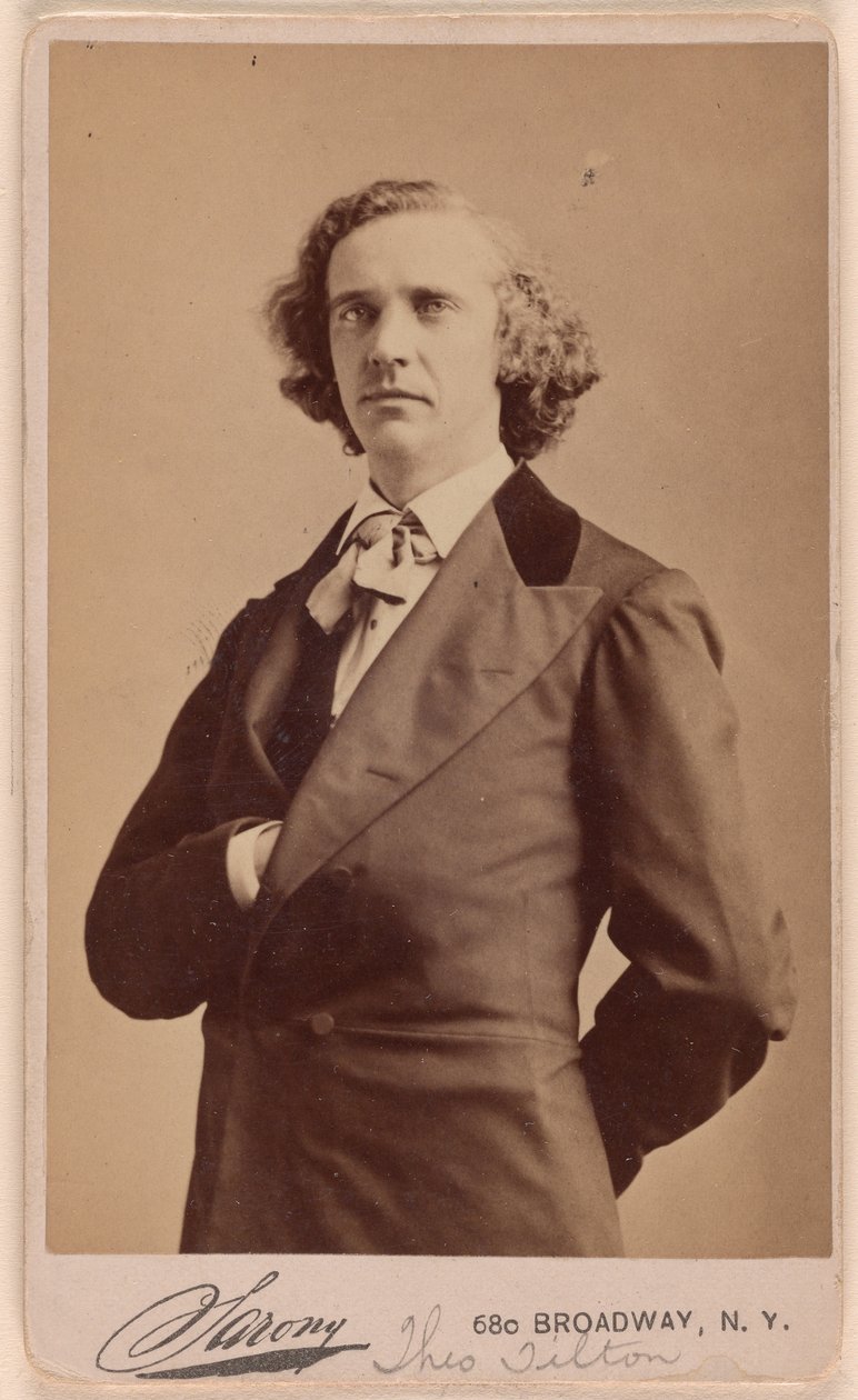 Theodore Tilton von Napoleon Sarony