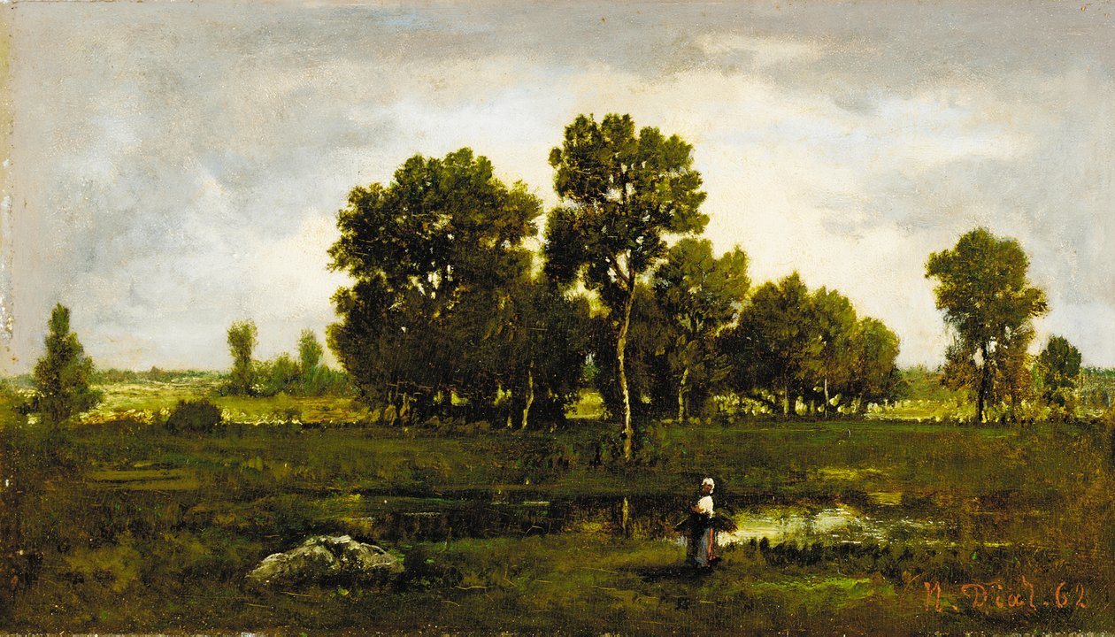 Fagotière bei dem Vipernsee, 1862 von Narcisse Virgile Diaz de la Peña
