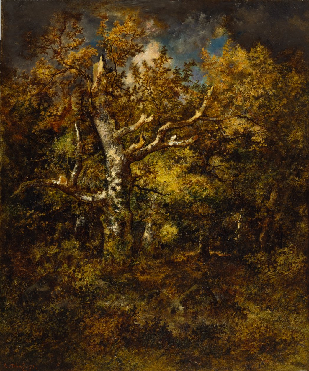 Wald von Fontainebleau, Herbst von Narcisse Virgile Diaz de la Peña