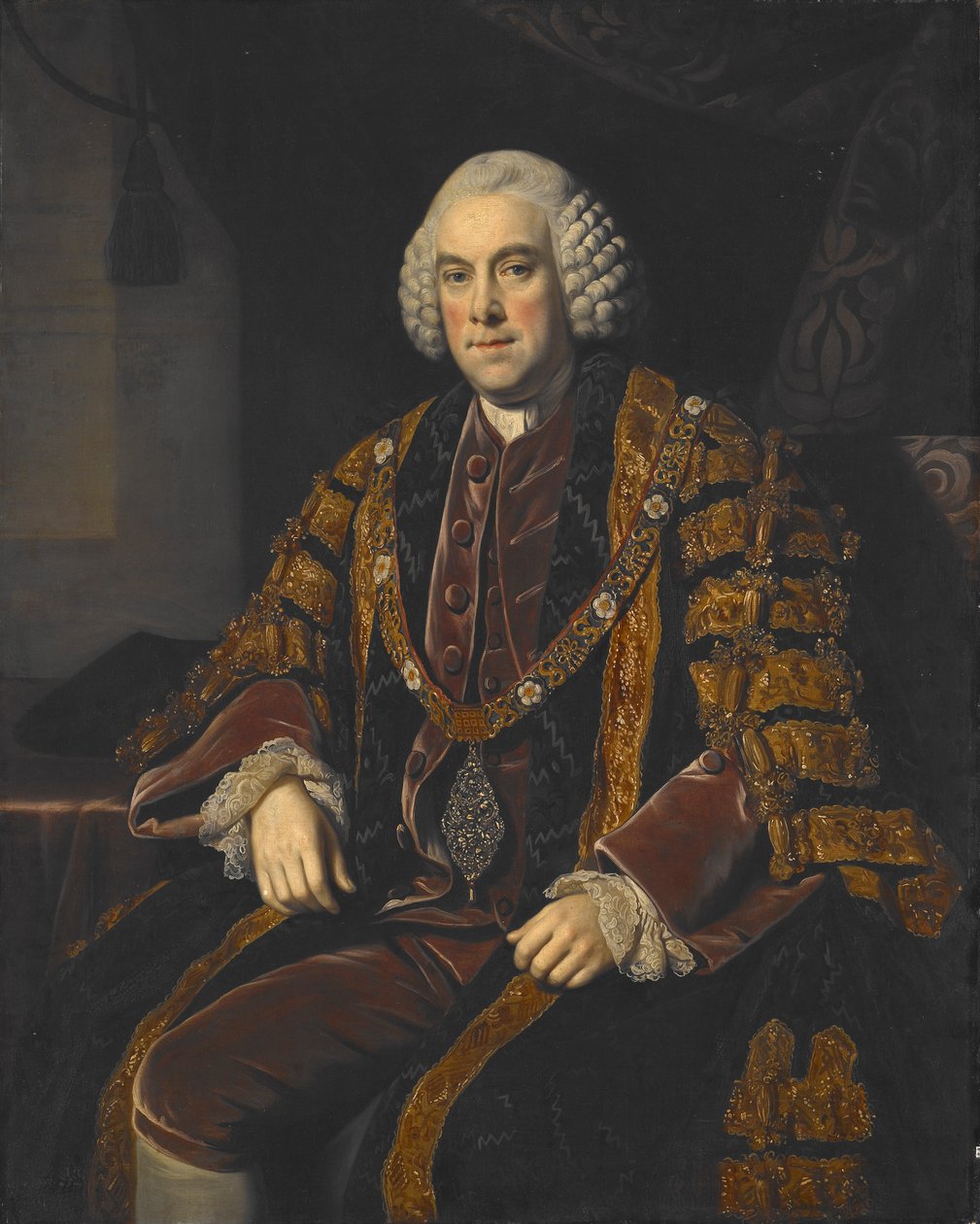 Ein Lord Mayor von London von Nathaniel Dance-Holland