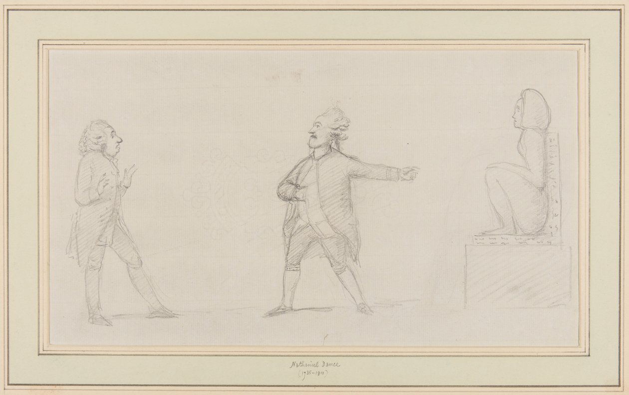 Ein Antiquar, ca. 1790 von Nathaniel Dance Holland