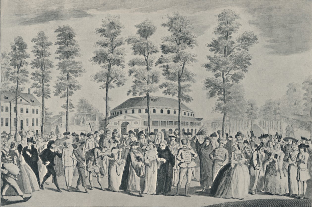 Der Jubiläumsball in den Ranelagh Gardens, 26. April 1749 von Nathaniel Parr