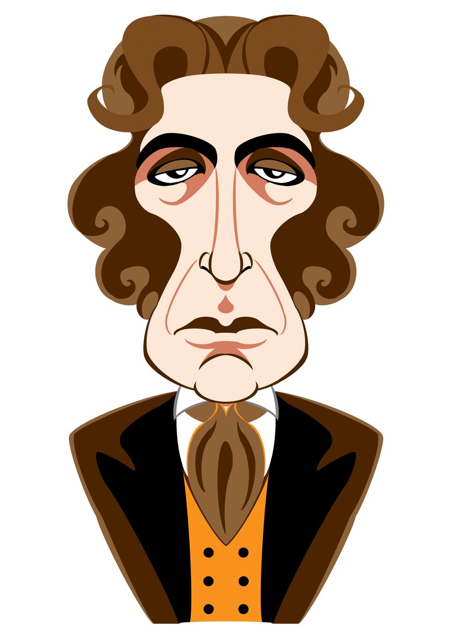 Paul McGann als Doctor Who - Karikatur von Neale Osborne