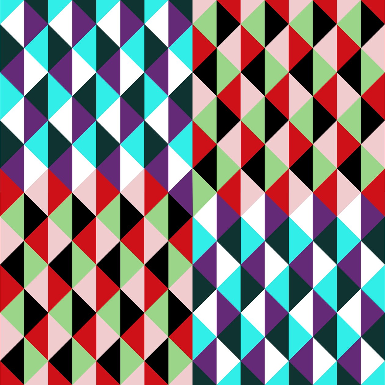 Dekoratives Textildesign, 2016 von Neale Osborne