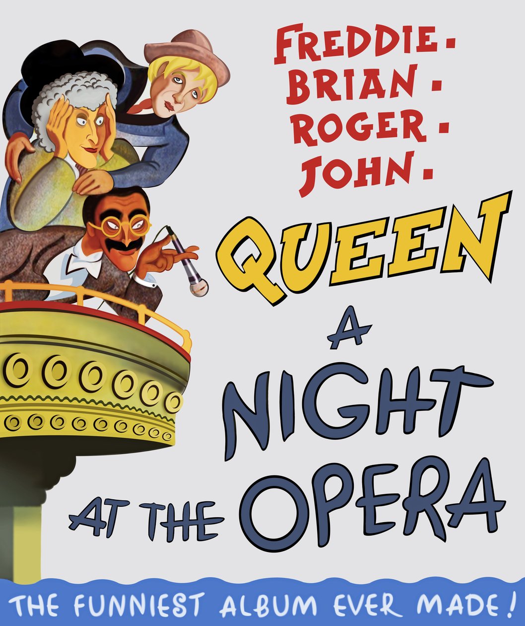 Queen: A Night at the Opera (Poster) von Neale Osborne