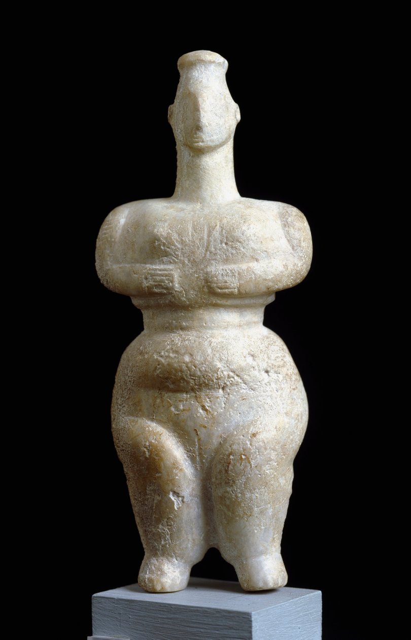 griechische-kunst-weibliche-statuette-von-sparta-marmorskulptur