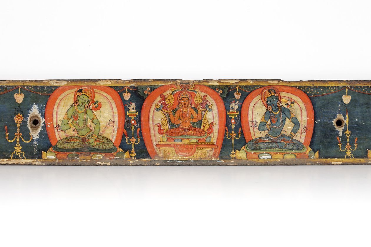 Manuskript der Fünf Schutzmaßnahmen, Rückseite, 1138 von Nepalese School