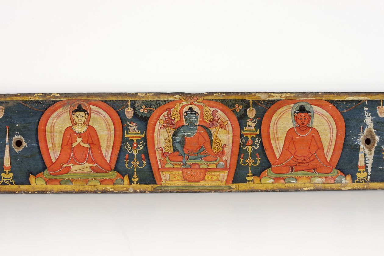 Manuskript der Fünf Schutzmaßnahmen, Vorderseite, 1138 von Nepalese School