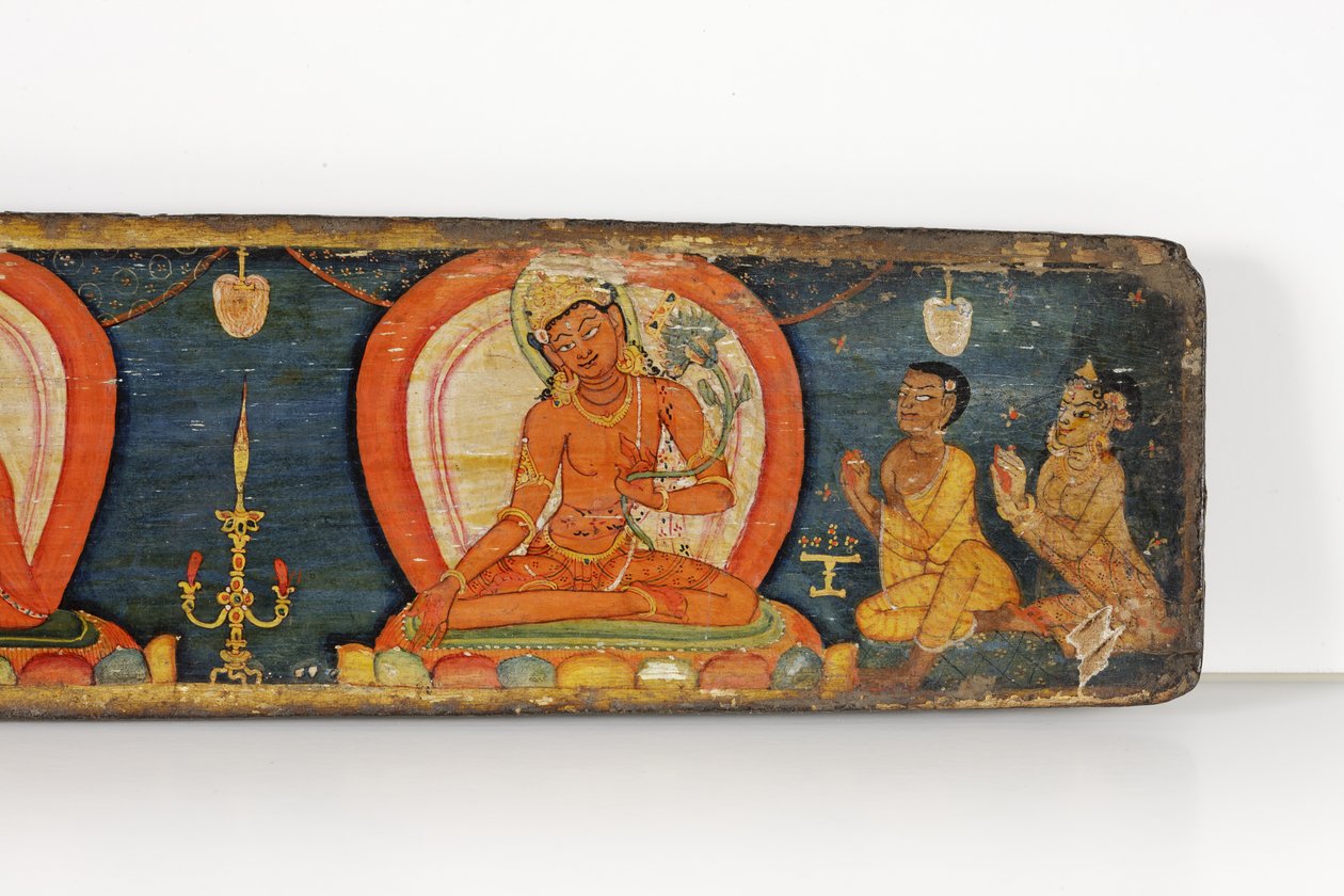 Manuskript der Fünf Schutzmaßnahmen, Vorderseite, 1138 von Nepalese School