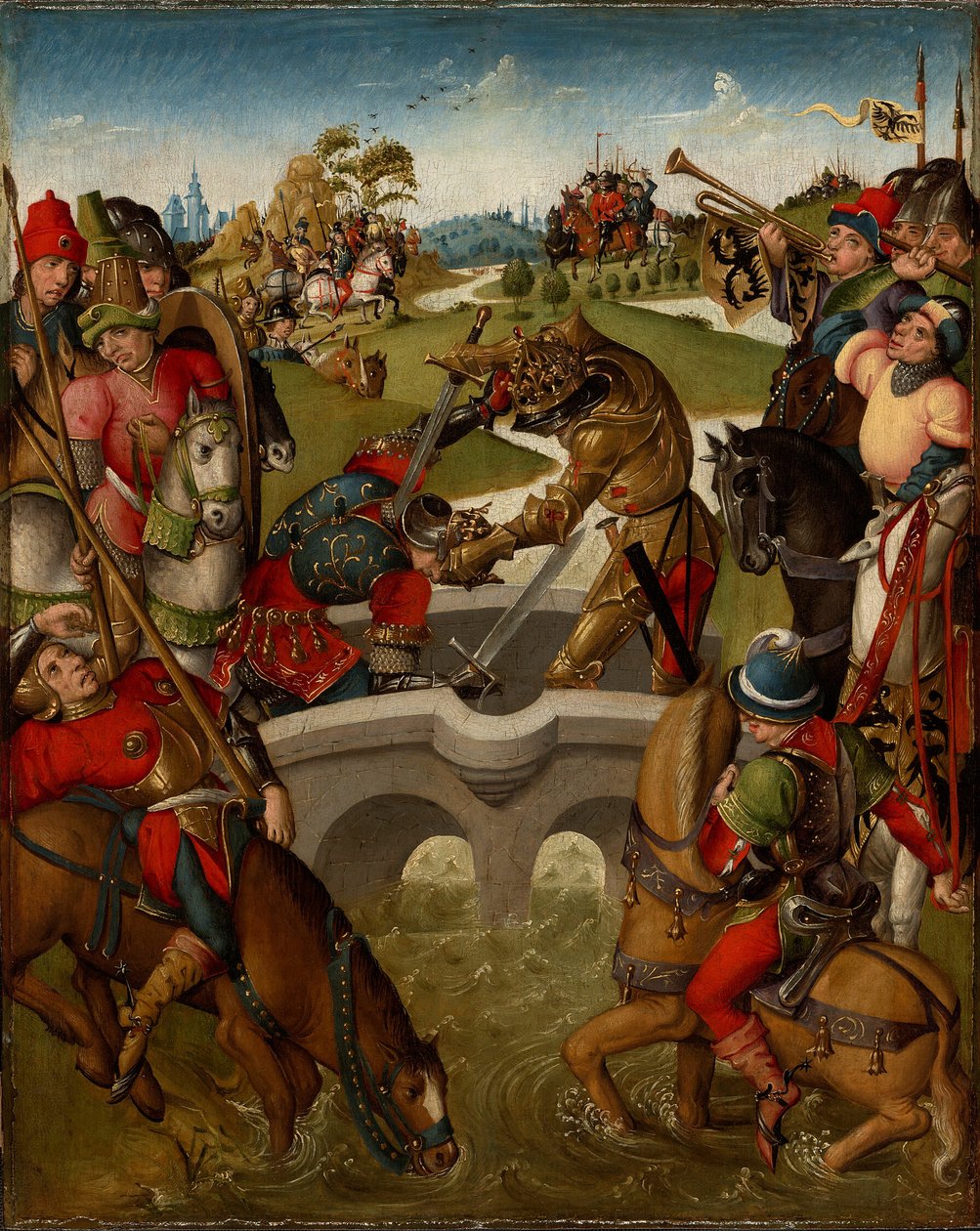 Kaiser Heraklius tötet den König von Persien von Netherlandish