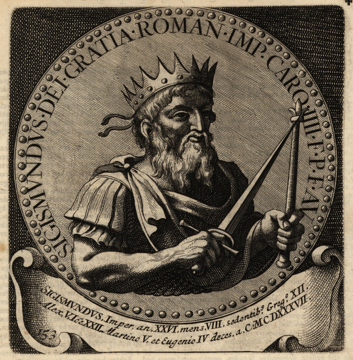 Heiliger Römischer Kaiser Sigismund von Netherlandish School