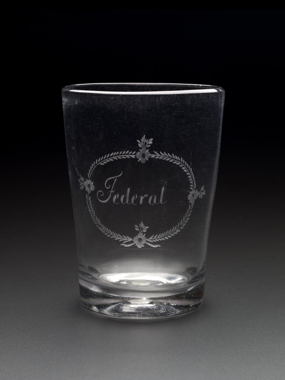 Becher, ca. 1788-1795 von New Bremen Glass Manufactory