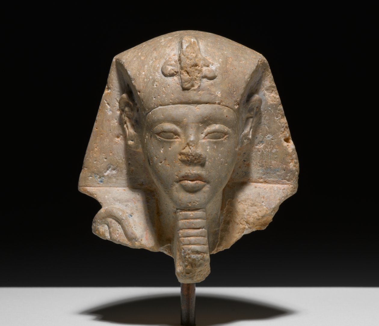 Kopf von einem Shabti von Akhensten, ca. 1352-1336 v. Chr. von New Kingdom Egyptian