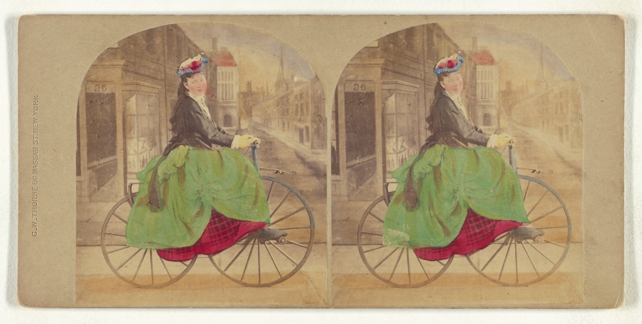 Das Mädchen der Zeit von New York Stereoscopic Company