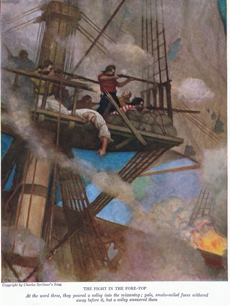 Der Kampf um den Vortop von Newell Convers Wyeth