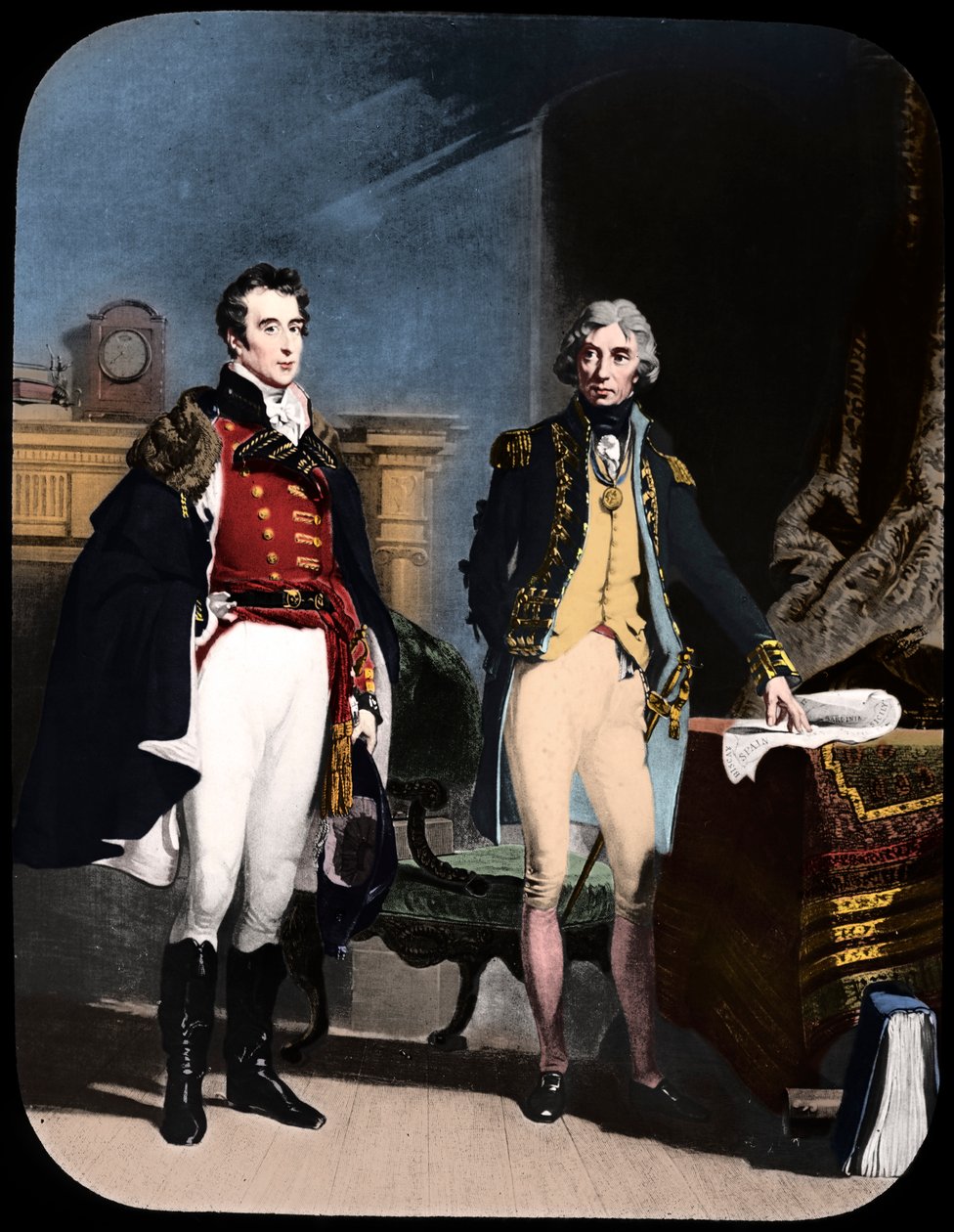 Die Armee und Marine, Wellington und Nelson von Newton and Co