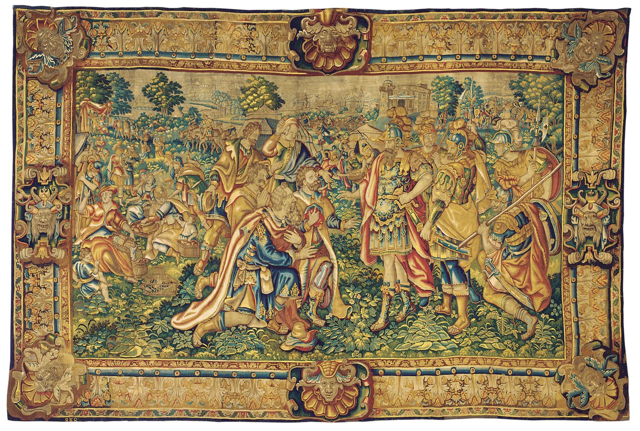Historischer Wandteppich, erstes Viertel des 17. Jahrhunderts von Nicasius Aerts