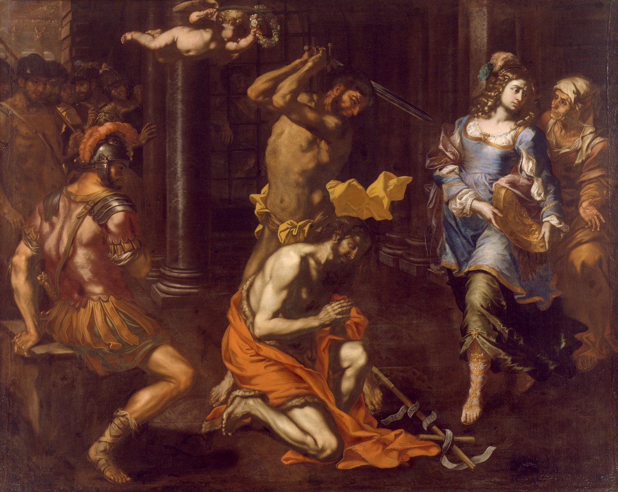 Die Enthauptung von Johannes dem Täufer von Niccolo de Simone (aktiv 1636-1655) von Niccolò de Simone