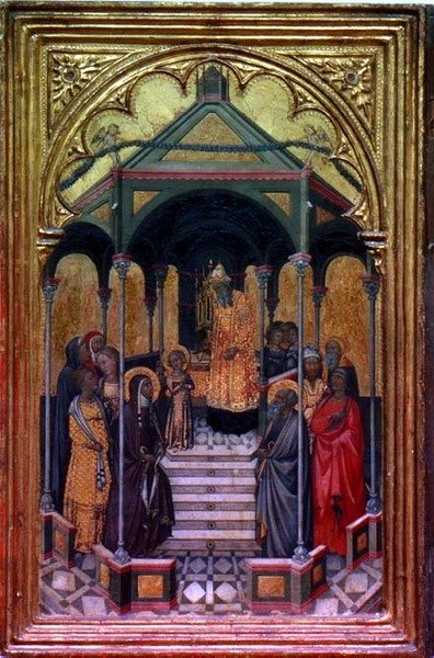 Die Darstellung der Jungfrau im Tempel von Niccolo Bonaccorsi