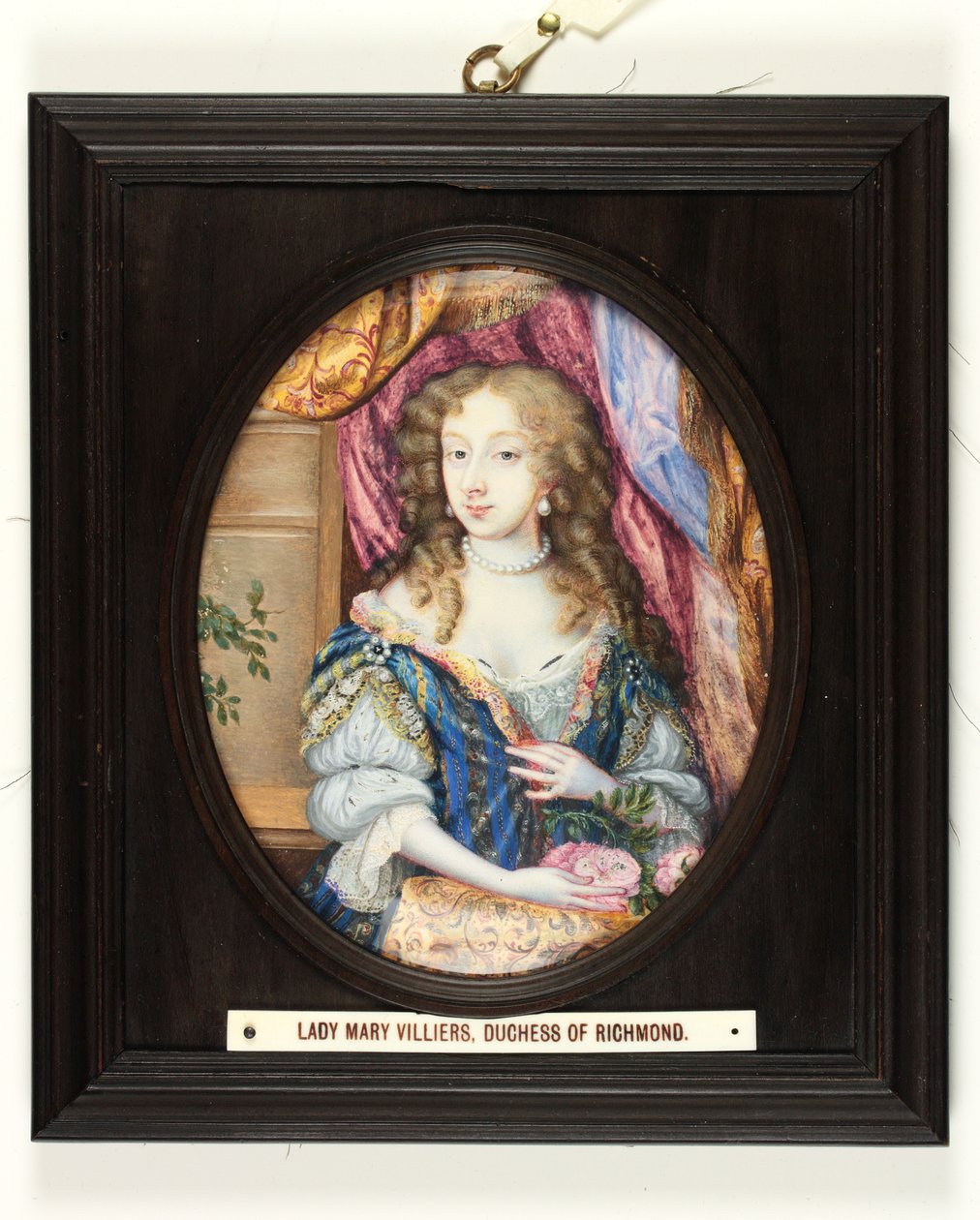 Lady Mary (Margaret) Villiers, Herzogin von Lennox und Richmond von Nicholas (attr.to) Dixon