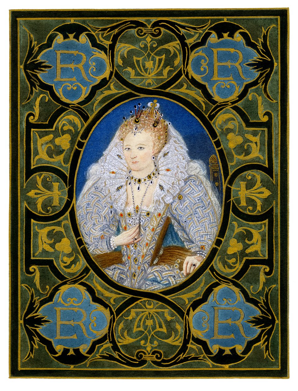 Königin Elizabeth I., 16. Jahrhundert, 1896 von Nicholas Hilliard